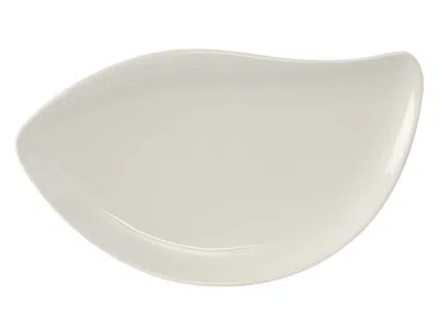 Tuxton Accessories Leaf Platter 15-1/4"x8-3/4", 6 Pieces