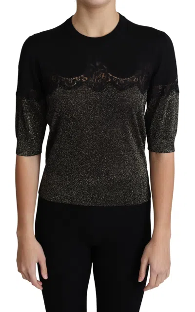 Dolce & Gabbana Sweaters In Black