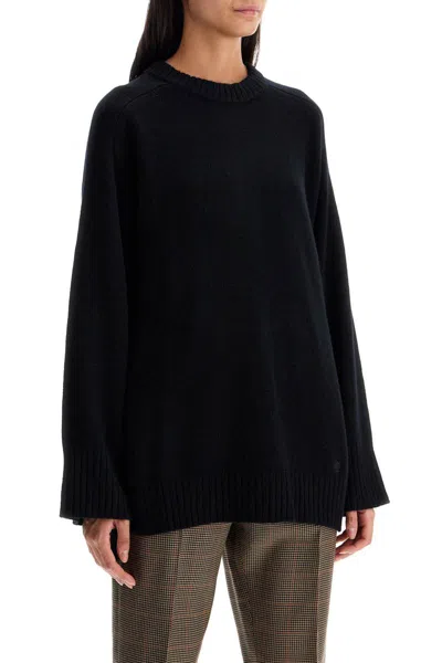Loulou Studio Safi Wool And Cashmere Pullover In Black