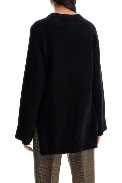 Loulou Studio Safi Wool And Cashmere Pullover In Black
