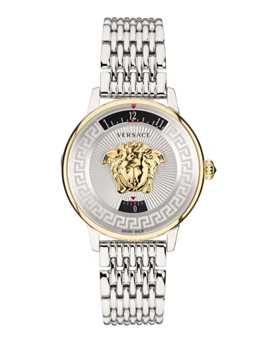 Versace Medusa Icon Bracelet Watch In Multi
