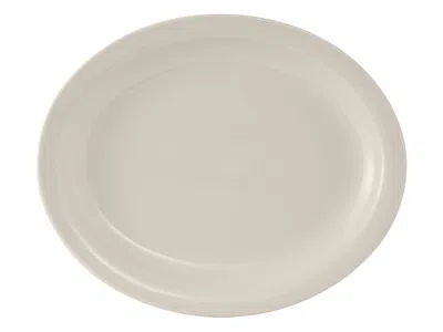 Tuxton Nevada Oval Platter 13-1/4"x10-1/2", 12 Pieces