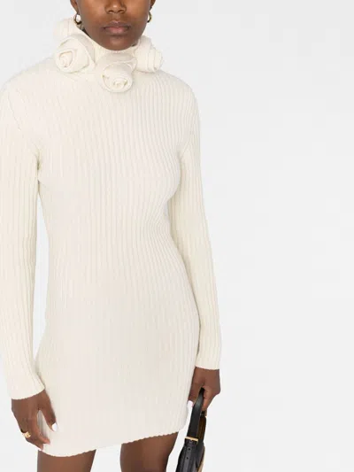 Shop Blumarine C/pink Knit Dress