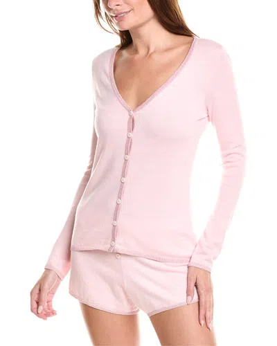 Morgan Lane Pippa Cashmere-blend Top In Pink