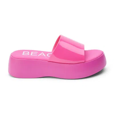 Shop Matisse Women's Beach Solar Platform Sandal In Fuchsia In Pink