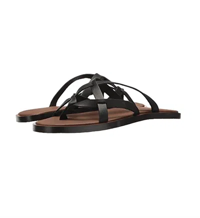 Sanuk Women's Yoga Strappy Sandal In Black In Black