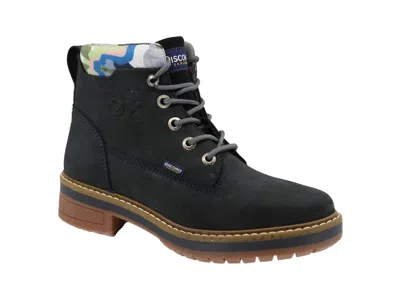 Discovery Expedition Outdoor Boot In Navy Blue In Grey