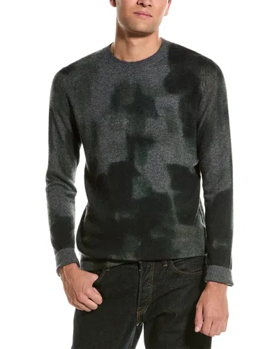 Autumn Cashmere Inked Cashmere Crewneck Sweater In Gray