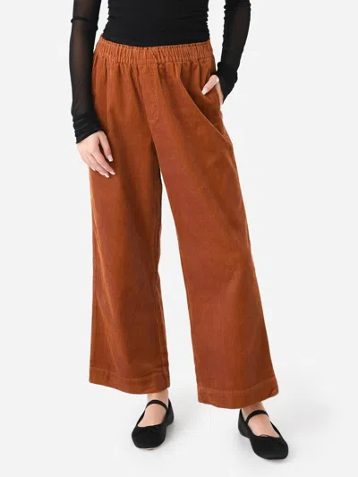 Trovata Leona Pant In Cedar In Brown
