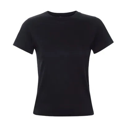 Frame Supima Cotton T-shirt In Black