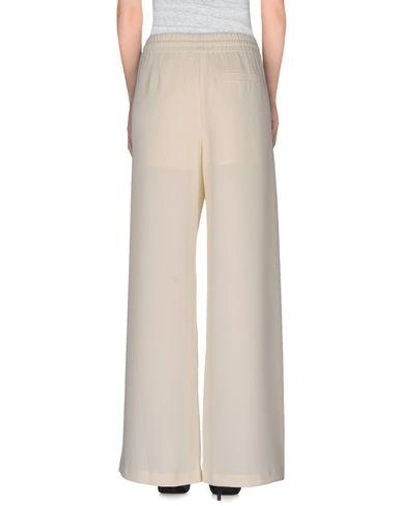 Shop Alexander Wang T Casual Pants In Ivory