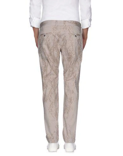 Shop Just Cavalli Casual Pants In Light Grey