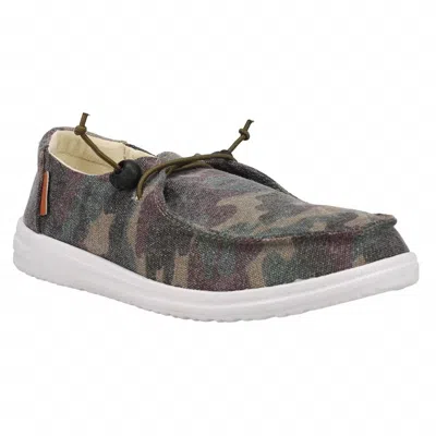 Corkys Footwear Women's Camouflage Kayak Shoes - Medium In Green