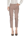 Dondup Casual Trouser In Light Brown