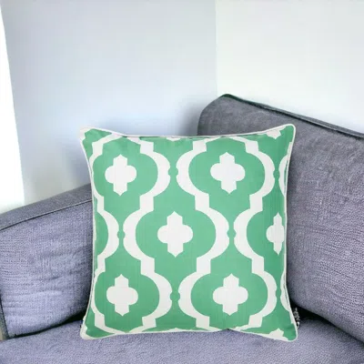 Homezia 18" Turquoise Throw Pillow Cover