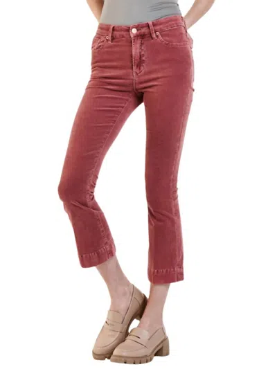 Dear John Denim Jeanne Corduroy Pant In Cinnamon In Pink