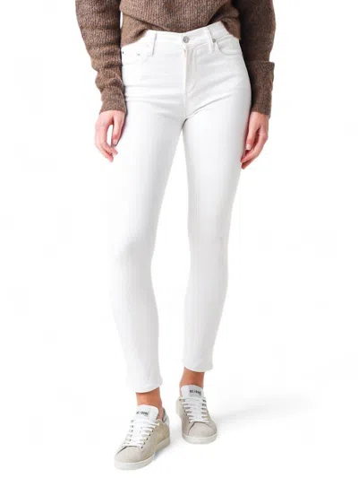 CITIZENS OF HUMANITY ROCKET ANKLE JEAN IN WHITE SCULPT 