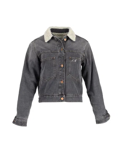Isabel Marant Étoile Isabel Marant Etoile 'endless' Detail Jacket In Grey Denim In Grey