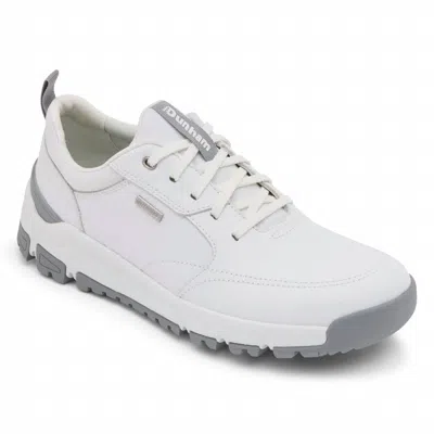 Dunham Men's Glastonbury Waterproof Ubal Ii Walking Shoe - 4e/extra Wide Width In White In White