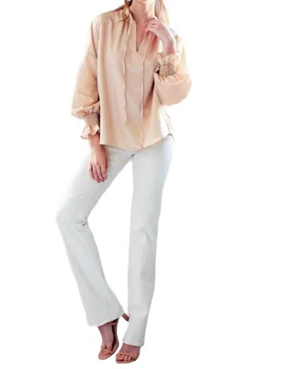 Finley Morrisey Top In Radiance In Beige