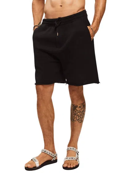 Ser.o.ya Chris Knit Shorts In Black In Black