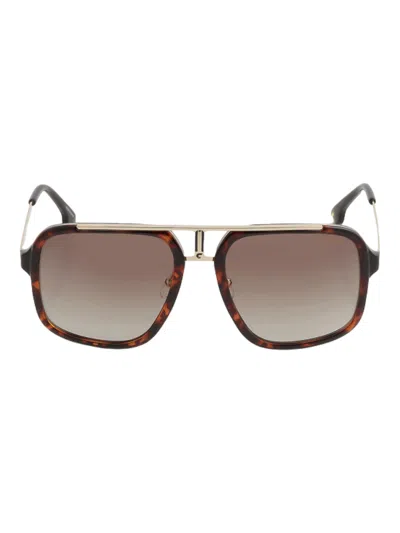 Carrera Ca1004/s Men's Havana Gold/brown Gradient Sunglasses In Multi