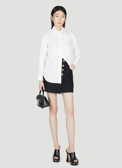 Gucci Point Collar Shirt In White