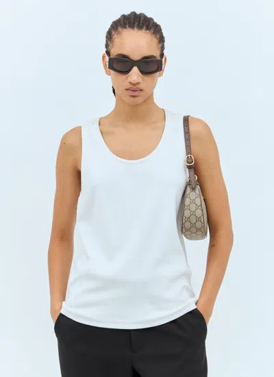 Gucci Women Rectangular Frame Sunglasses In Brown