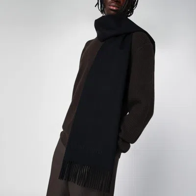 Saint Laurent Scarf In Black