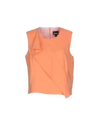 Shop Just Cavalli Top In Orange