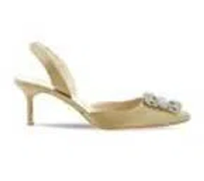 Manolo Blahnik Sandals In Beige