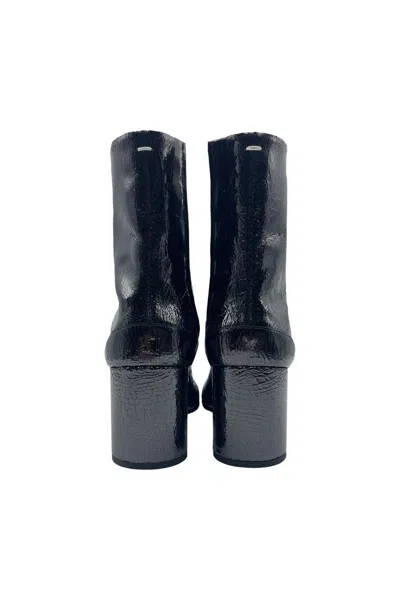 Maison Margiela Broken Mirror Tabi Boots In Black