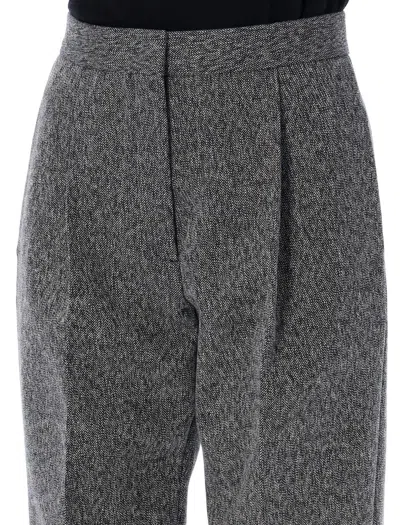 Msgm Tailored Trousers In Black