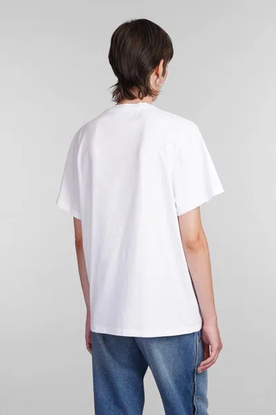 Stella Mccartney Women's Crystal Lips T-shirt In White