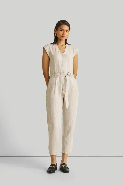 Reistor Evening Chai Jumpsuit In Light Beige In Beige