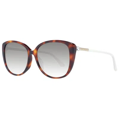 Jimmy Choo Brown Women Sunglasses In Brown