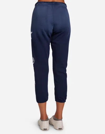 Lauren Moshi Alana Tiger Elements In Navy Ombre