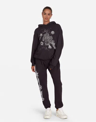Lauren Moshi Harmony Tiger Elements In Vintage Black