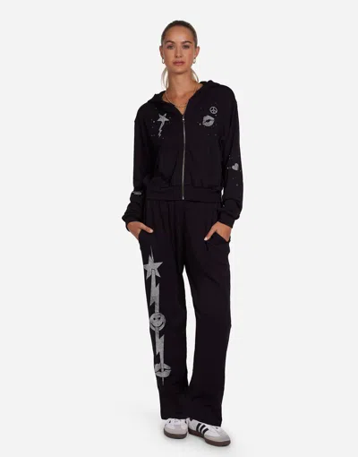 Lauren Moshi Lachelle Tiger Elements In Black