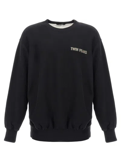 Shop Undercover Twin Peaks Sweatshirt In Black