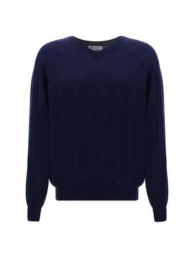 Shop Brunello Cucinelli Sweater In Marina