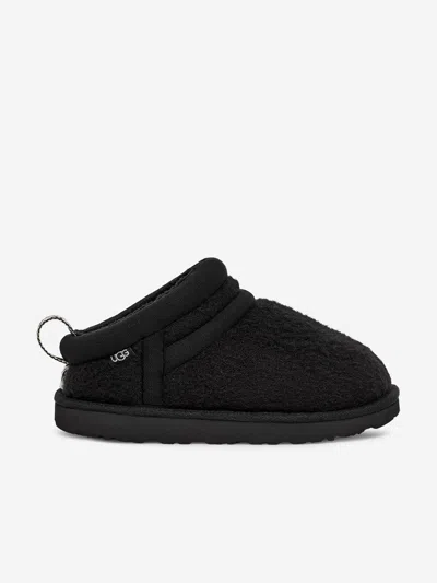 Ugg Kids Astro Ultra Slippers In Black
