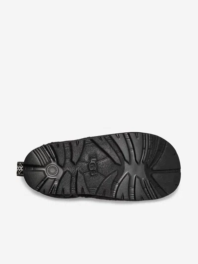 Ugg Kids Astro Ultra Slippers In Black