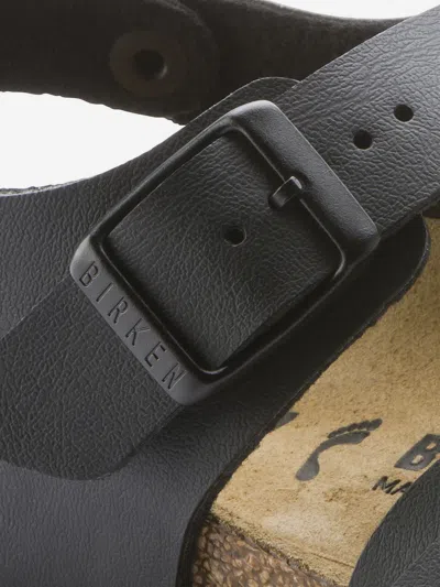 Birkenstock Boys Sandals Eu 33 Uk 1 Black In Black