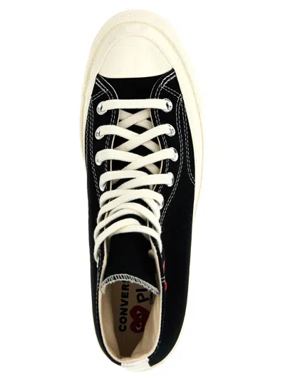 Comme Des Garçons Play Play Converse Cotton High Sneakers