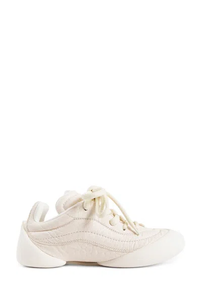 Shop Alexander Mcqueen Man Off-white Sneakers