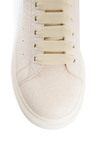 Shop Alexander Mcqueen Woman Off-white Sneakers