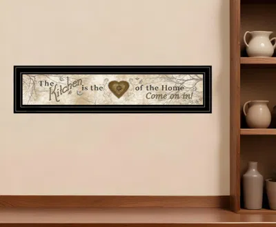 Homezia Love Of Nature Kitchen Or Heart Of Then Home 2 Black Framed Print Kitchen Wall Art
