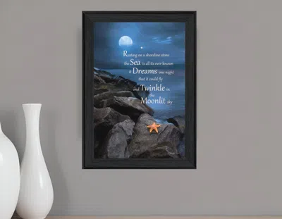 Homezia The Dream Black Framed Print Wall Art