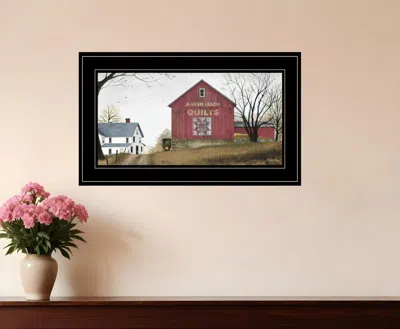 Homezia The Quilt Barn 3 Black Framed Print Wall Art